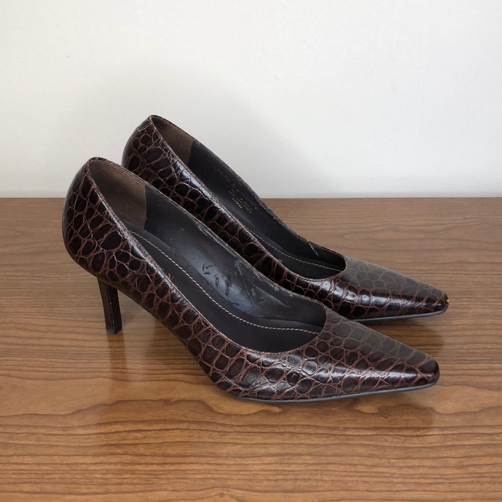 Lauren Ralph Lauren Leather Heels